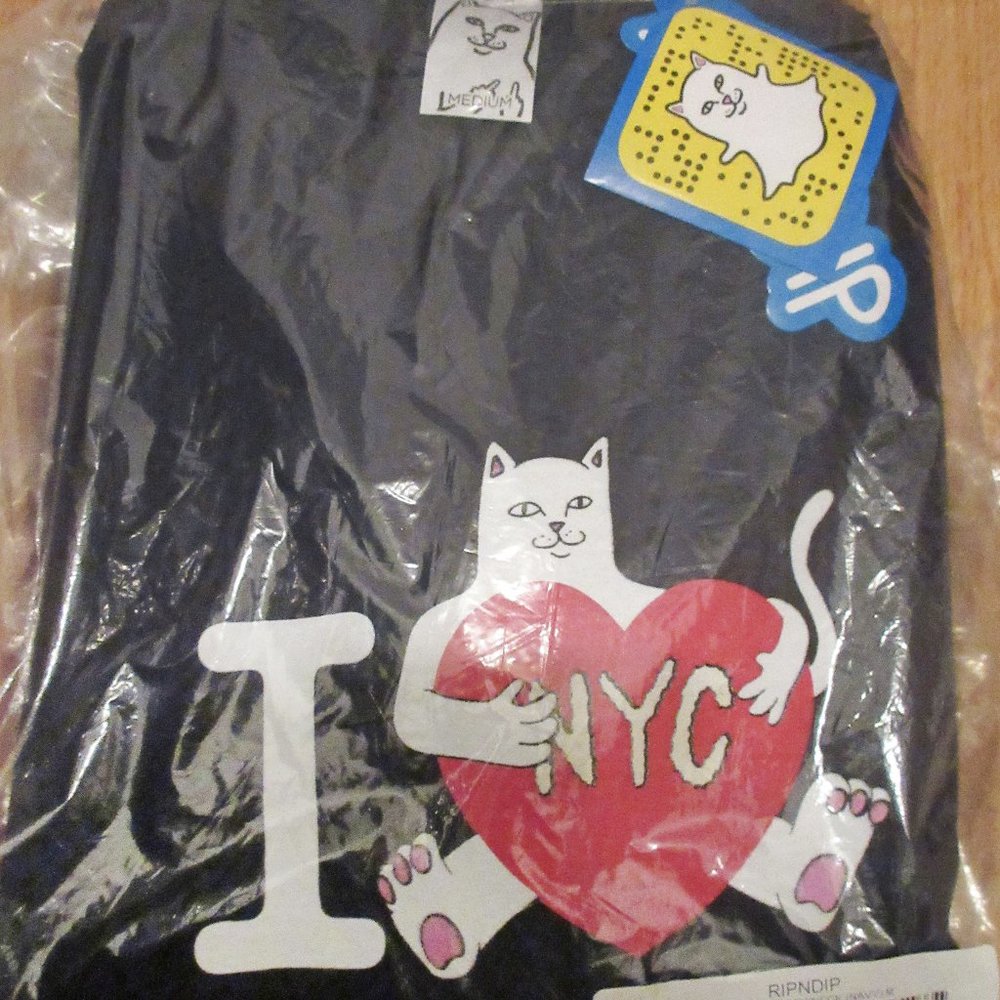 RIPNDIP I Love NY crew neck BRAND NEW